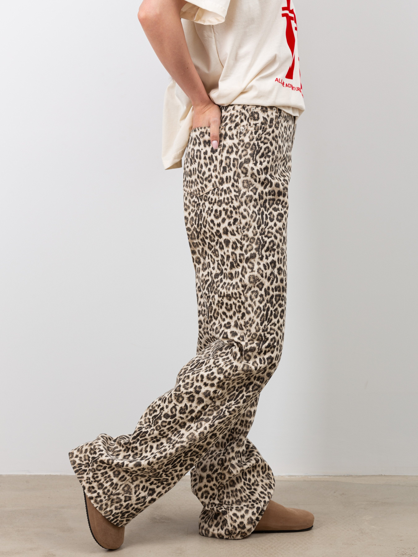 Широкие джинсы Famo модель BR-2379_01 Фото