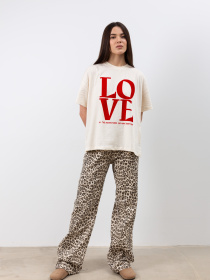 Широкие джинсы Famo модель BR-2379_01 Фото