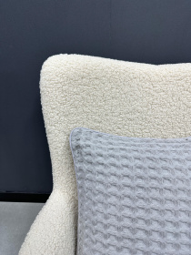 Плед на кровать серый МАЕСТРО модель 105426 Фото