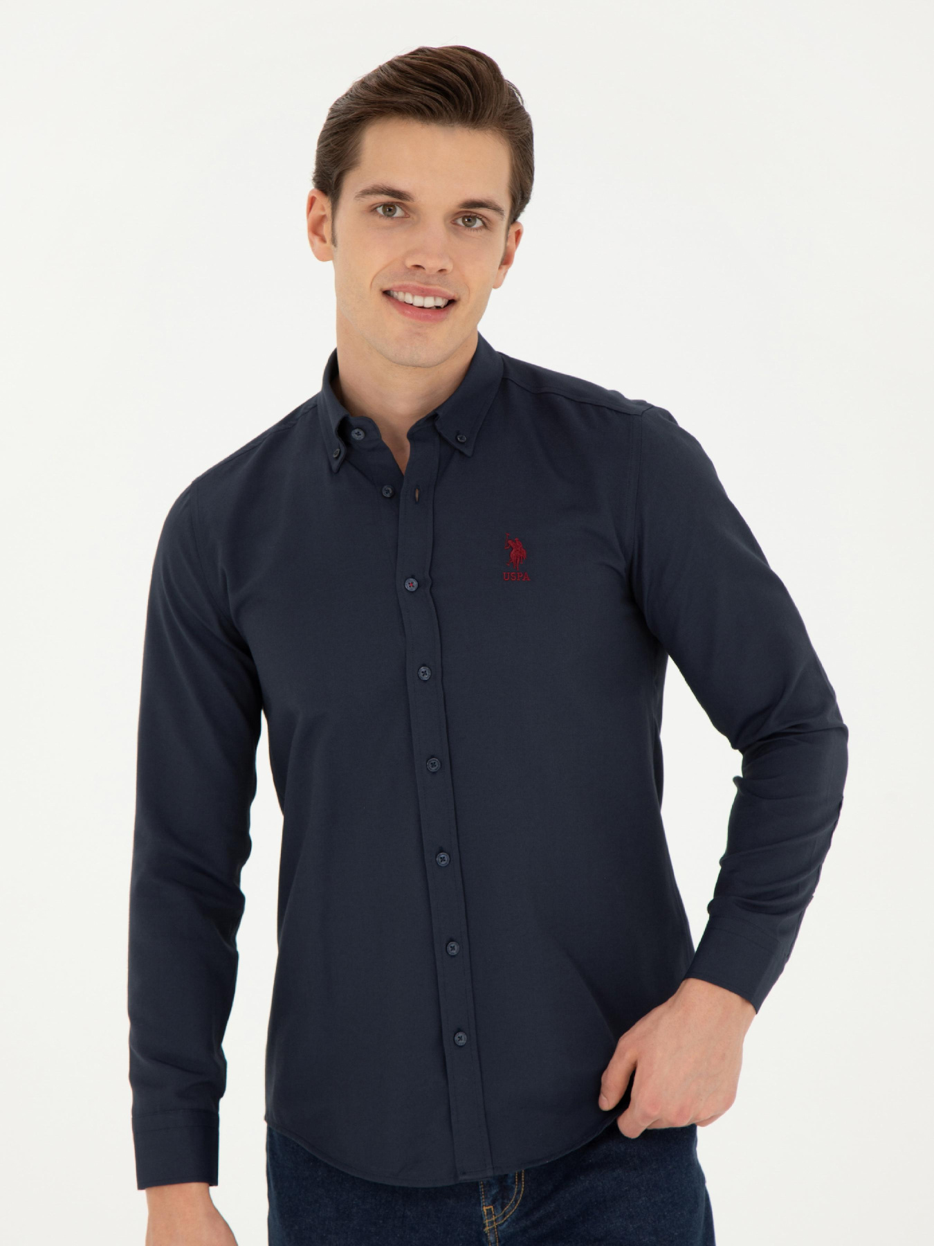 Сорочка US Polo модель G081GL004.000.1450315.VR033 Фото