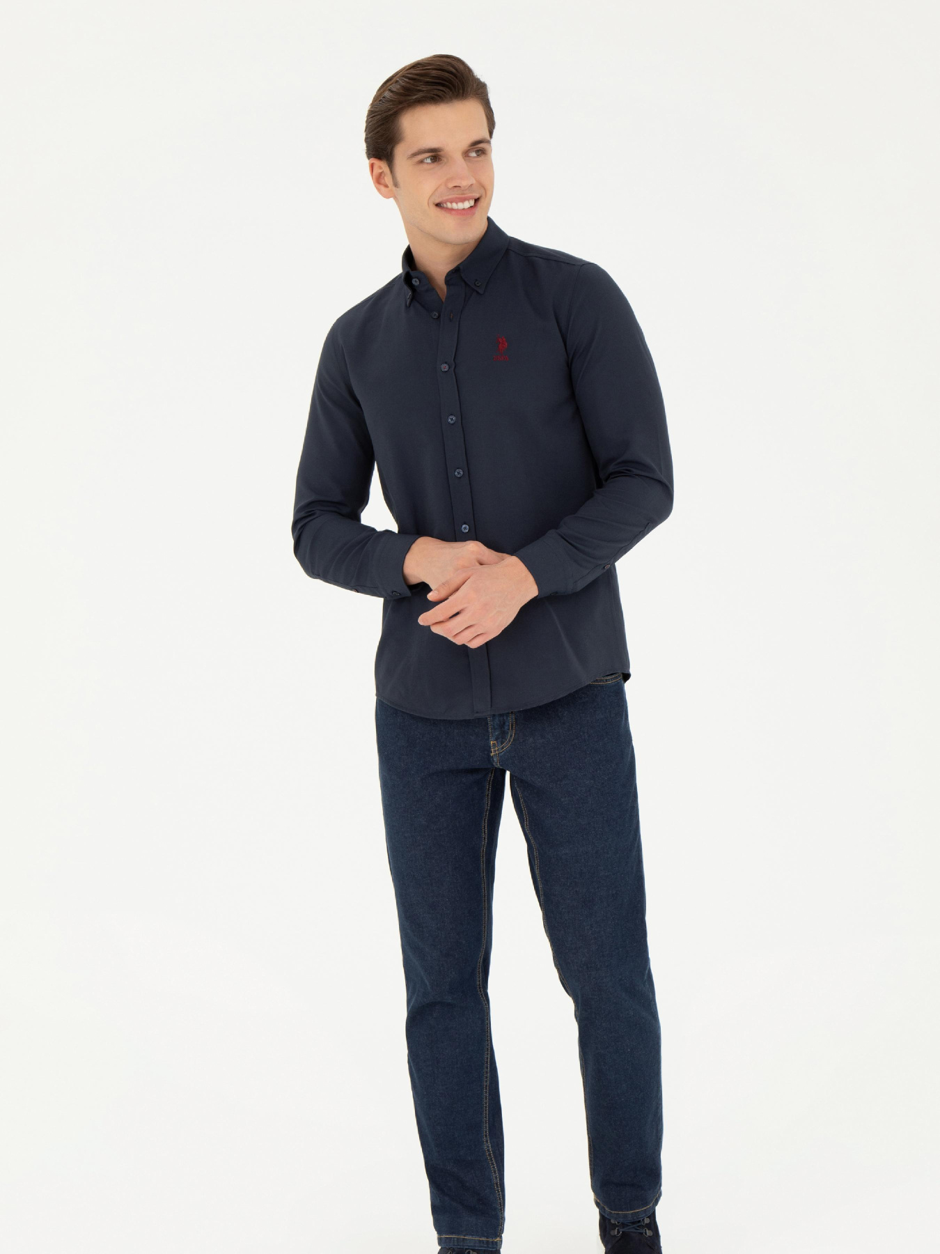 Сорочка US Polo модель G081GL004.000.1450315.VR033 Фото