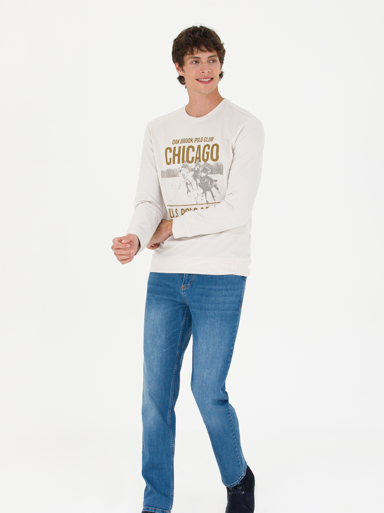 Прямые джинсы US Polo модель G081SZ080.000.1458446.DN0022 Фото