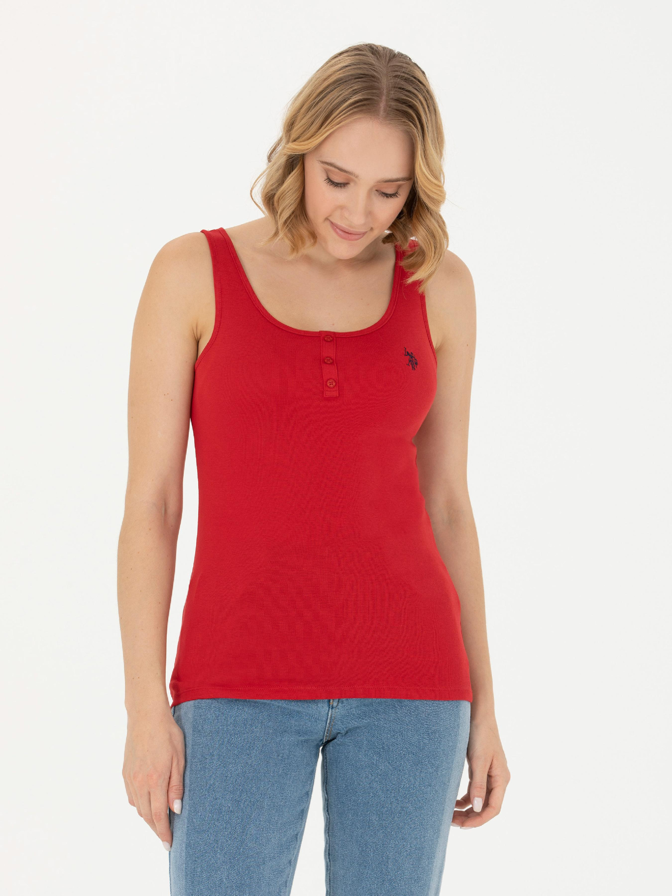 Майка US Polo модель G082GL011.000.1567333.VR171 Майка US Polo модель G082GL011.000.1567333.VR171 Фото