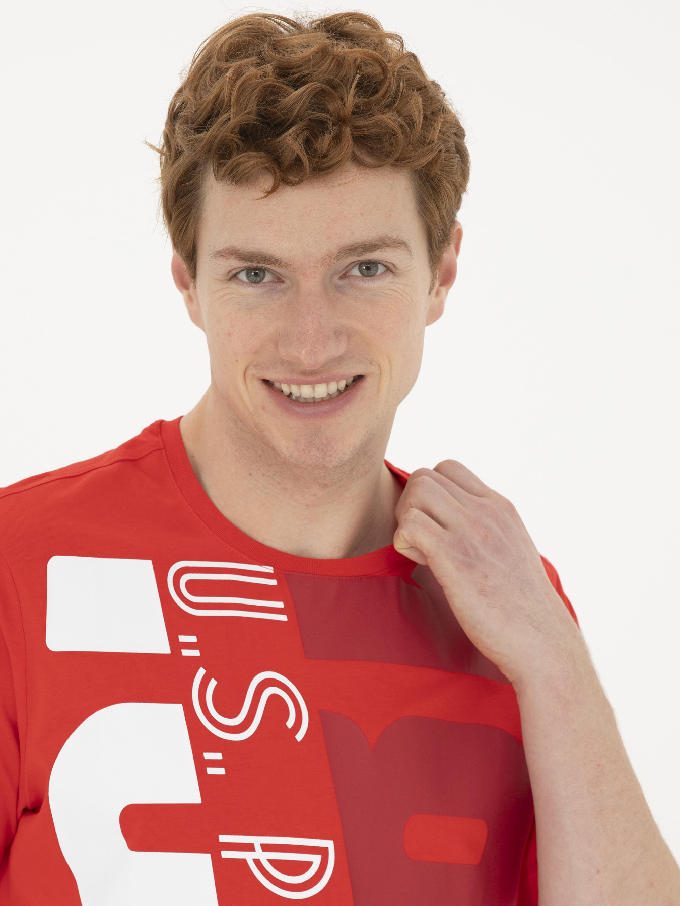 Футболка US Polo модель USPAINT.1573137.VR030 Фото