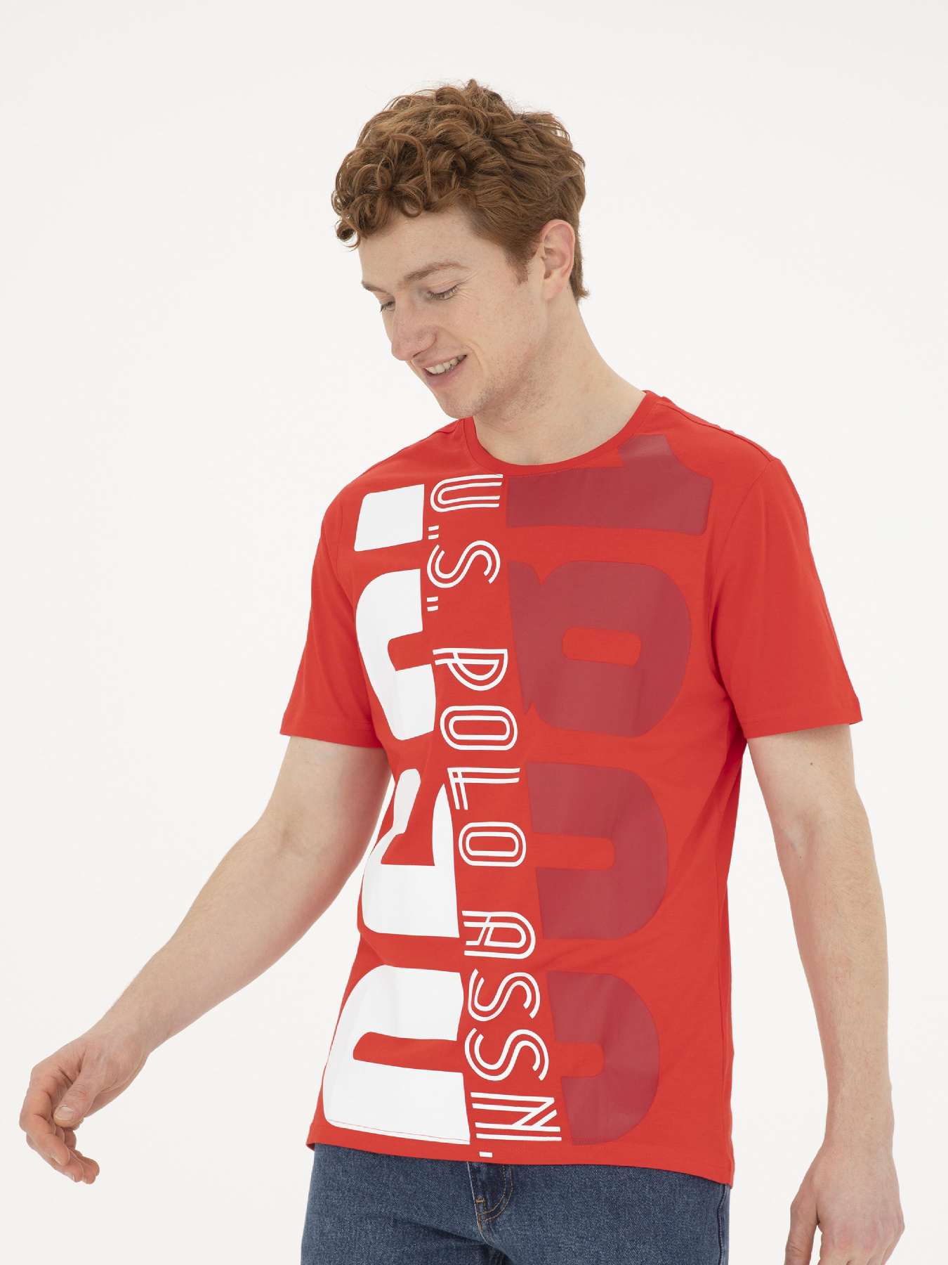 Футболка US Polo модель USPAINT.1573137.VR030 Футболка US Polo модель USPAINT.1573137.VR030 Фото