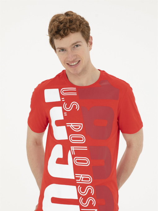 Футболка US Polo модель USPAINT.1573137.VR030 Фото