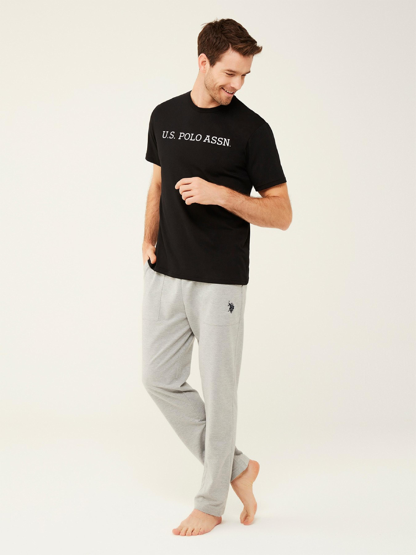 Верх пижамы US Polo модель US.01.18465.21_MIX.VR046 Фото