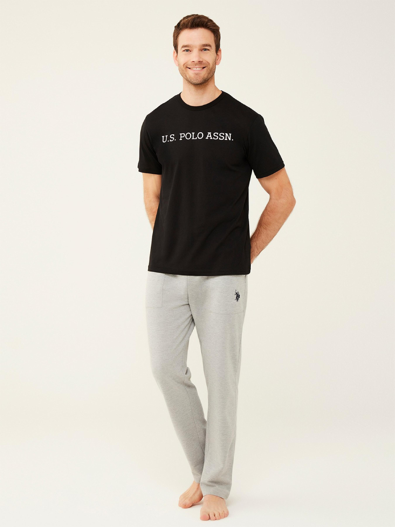 Верх пижамы US Polo модель US.01.18465.21_MIX.VR046 Фото