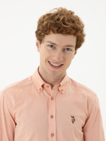 Рубашка повседневная US Polo модель USPAINT.1571695.VR031 Фото