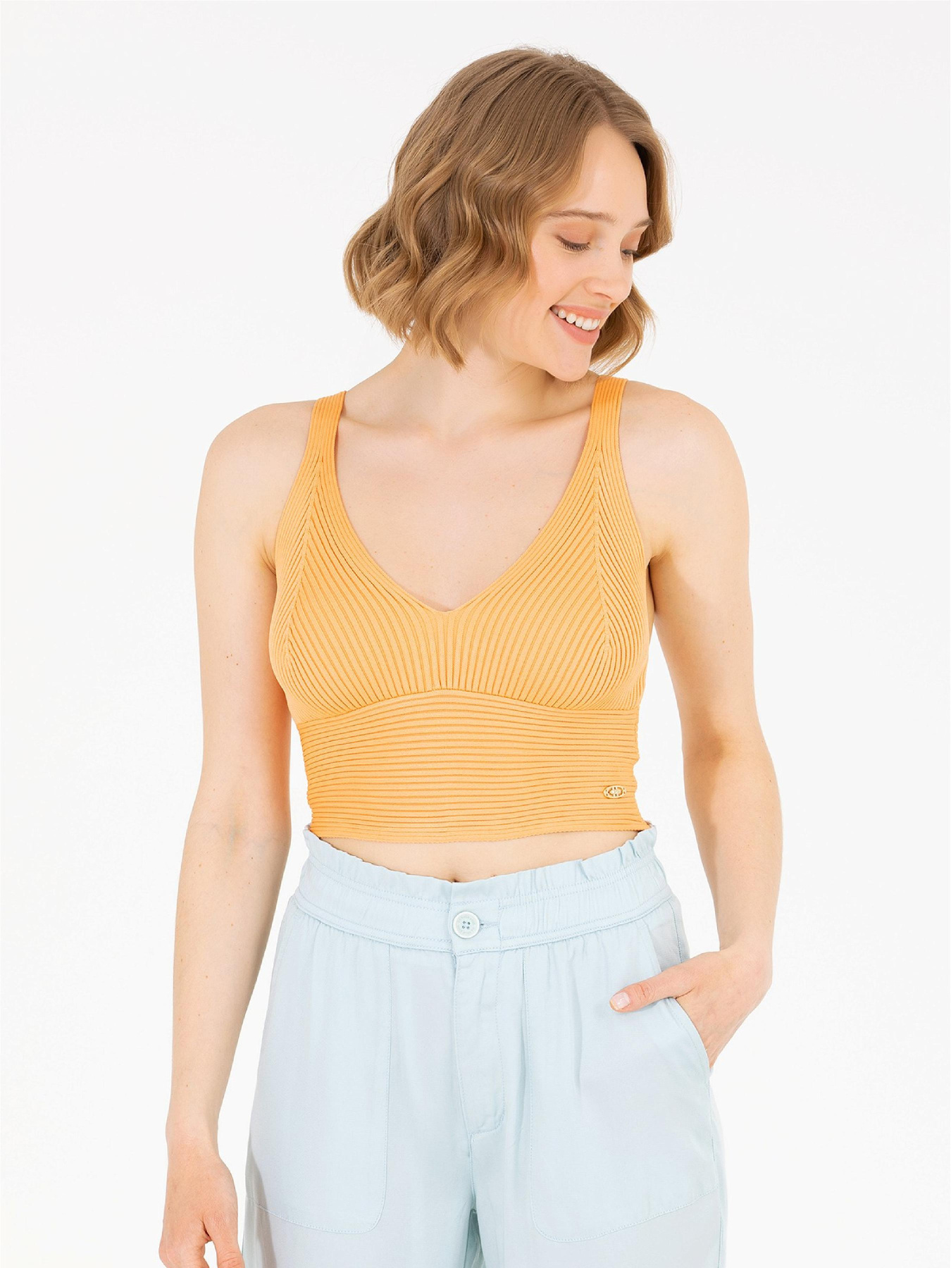 Топ US Polo модель G082SZ0TK.000.1613696.VR051 Фото