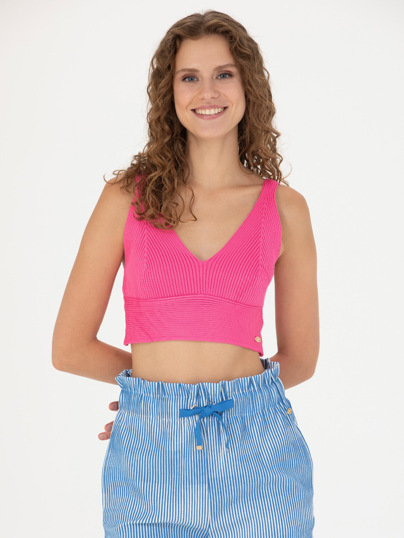 Топ US Polo модель G082SZ0TK.000.1613696.VR023 Фото