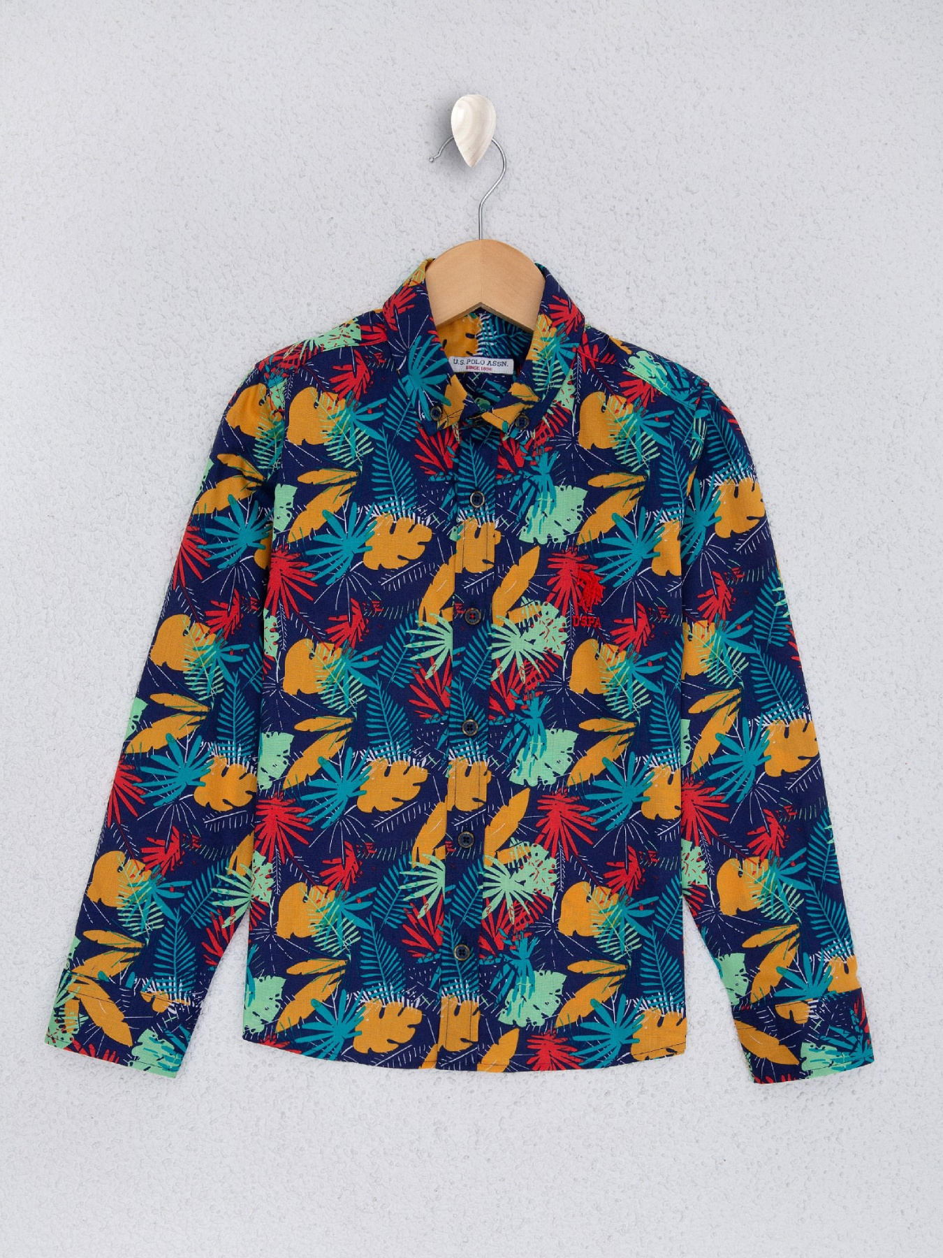 Рубашка повседневная US Polo модель G083SZ004.000.1044079.VR033 Фото