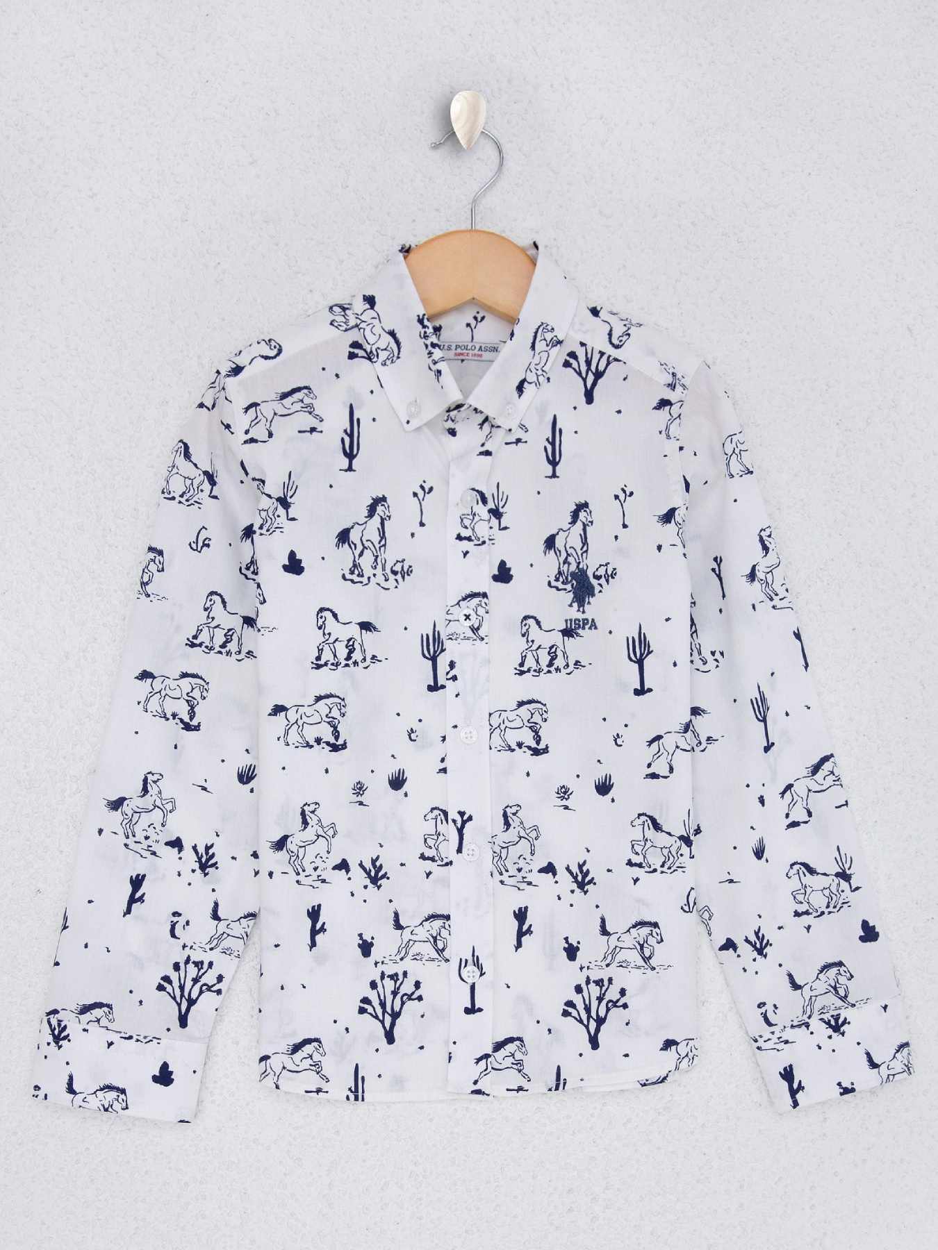 Сорочка повсякденна US Polo модель G083SZ004.000.1093419.VR013 Фото