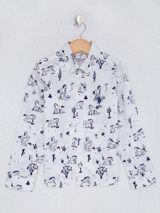 Сорочка повсякденна US Polo модель G083SZ004.000.1093419.VR013 Фото