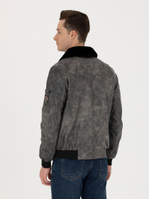 Шкіряна куртка US Polo модель G081SZ035.000.K23020.070 Фото