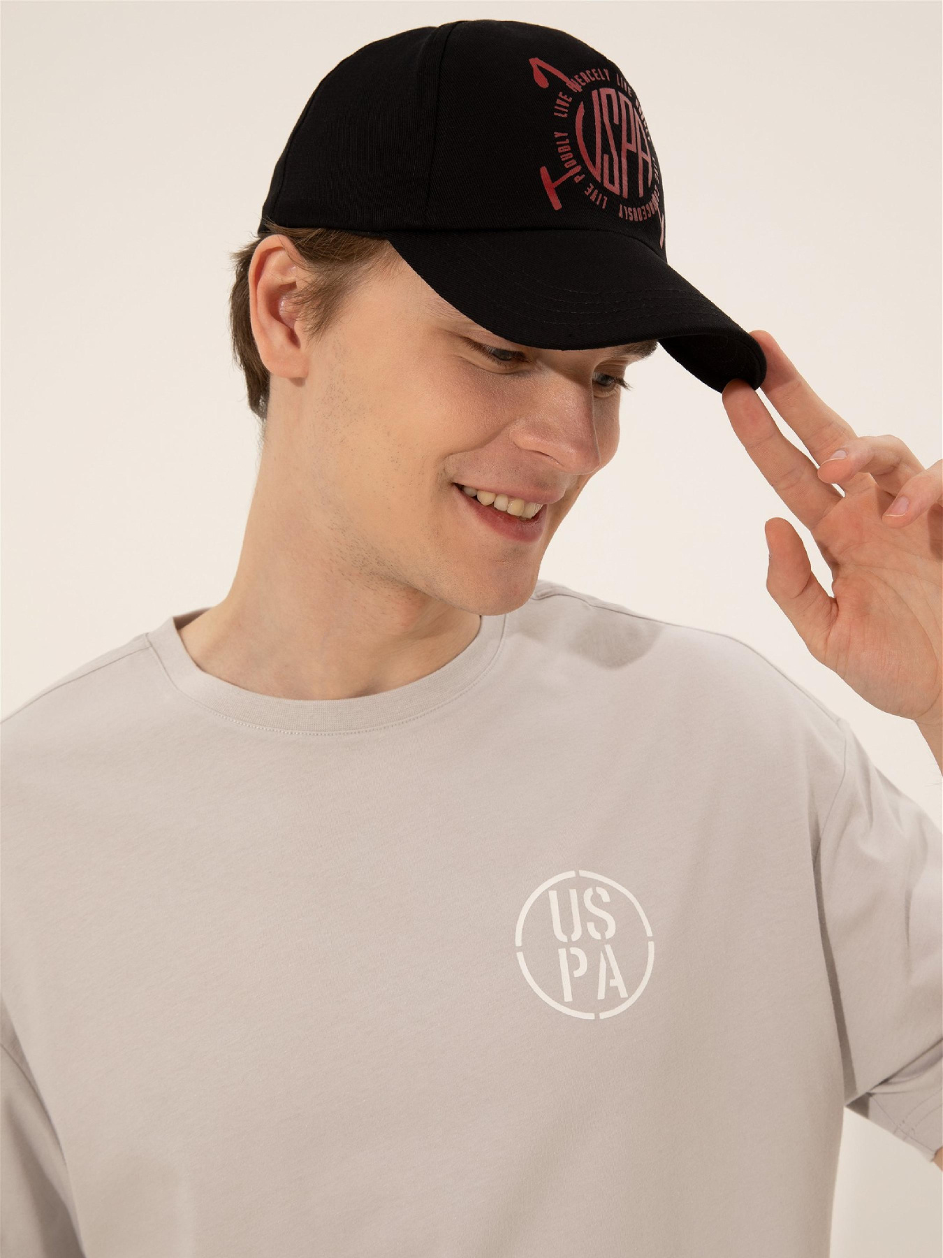 Кепка US Polo модель A081AK064.P01.ROLON-E.VR046 Фото