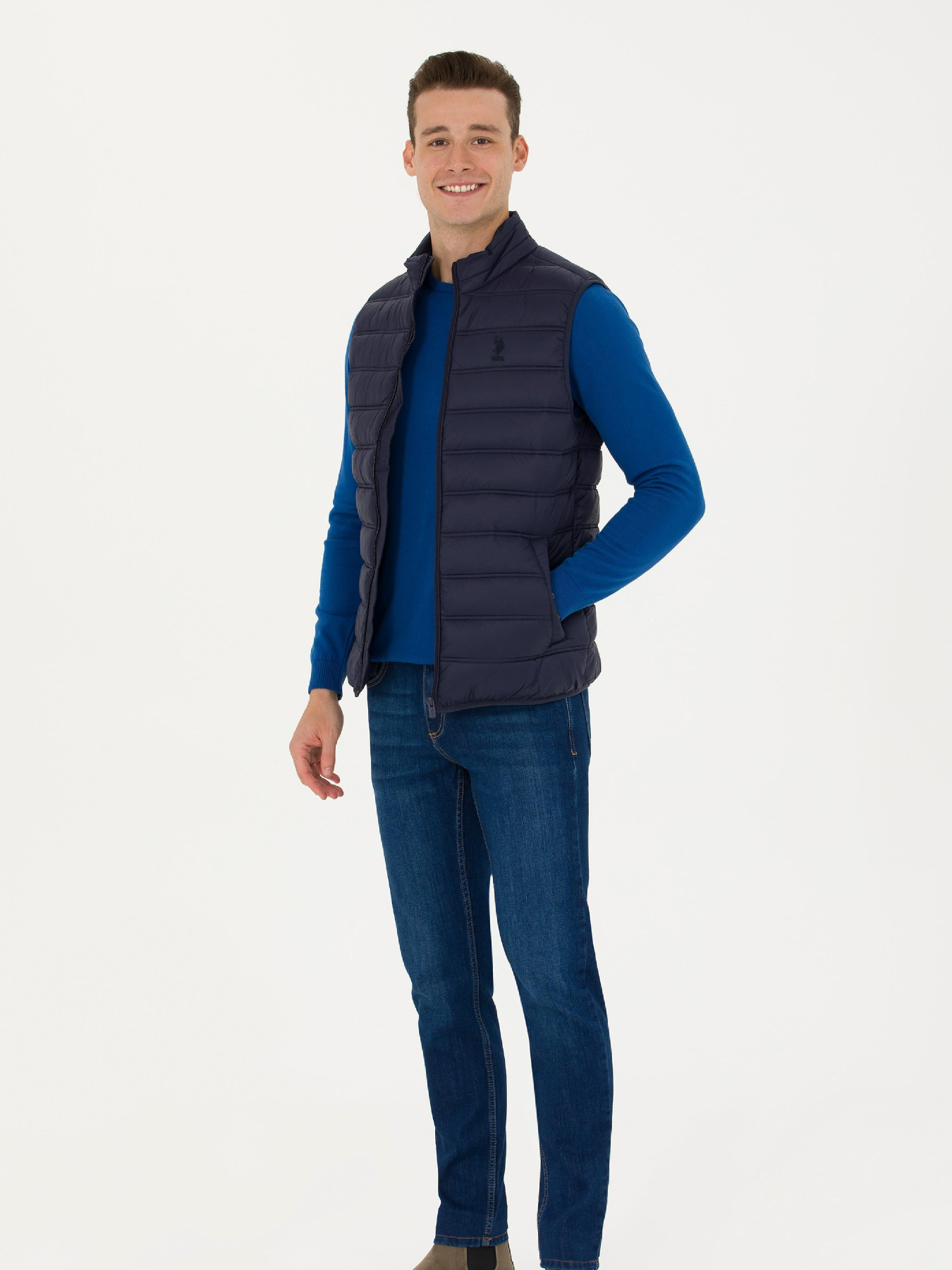 Утеплений жилет US Polo модель G081GL010.000.1631483.VR033 Фото