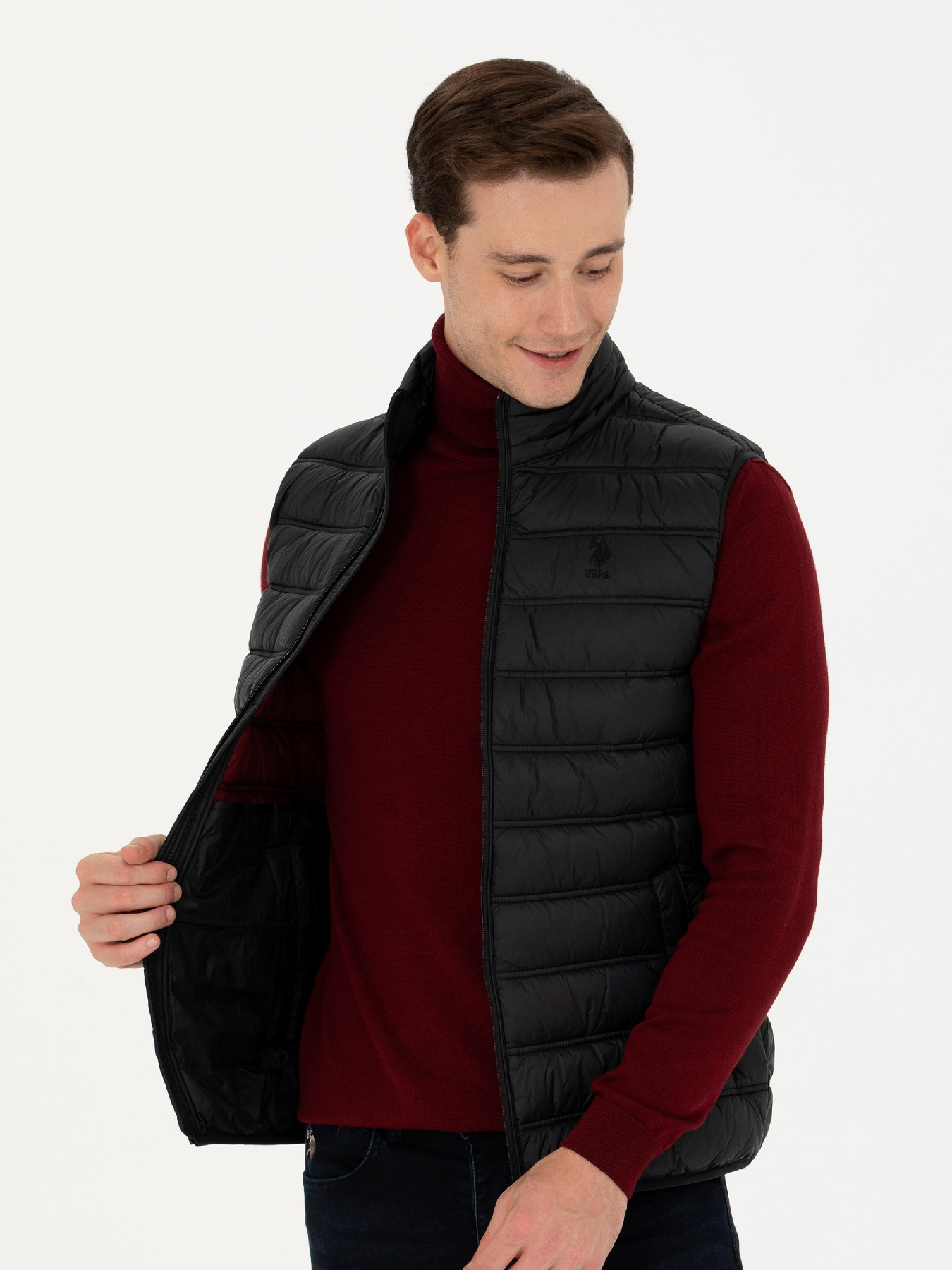 Утепленный жилет US Polo модель G081GL010.000.1631483.VR046 Фото