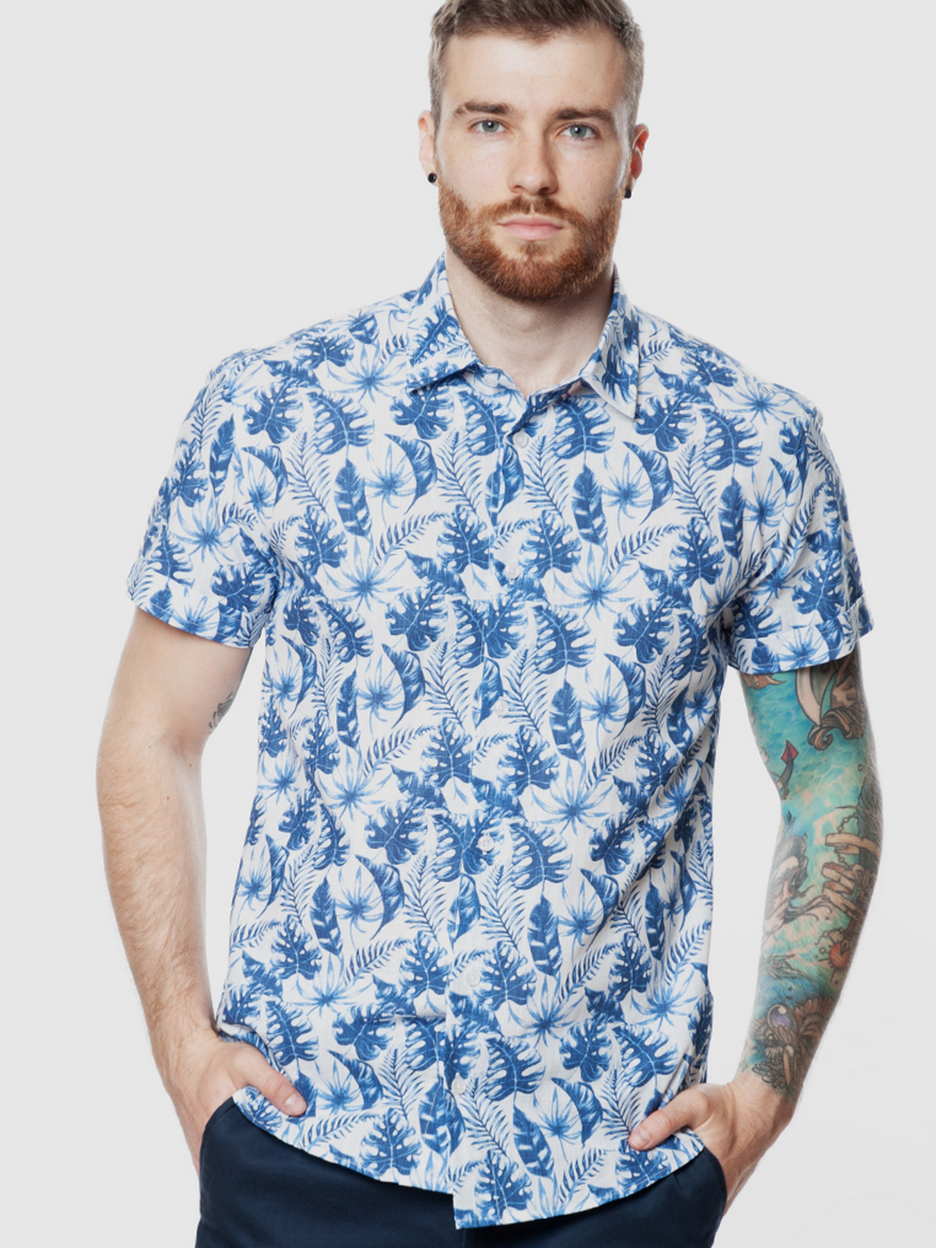 Сорочка повсякденна Arber модель AN04.17.20 Фото