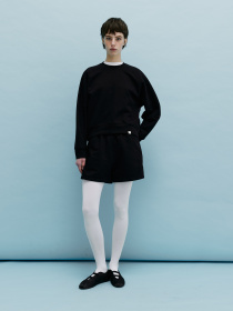 Свитшот Роза модель 231111_black Фото