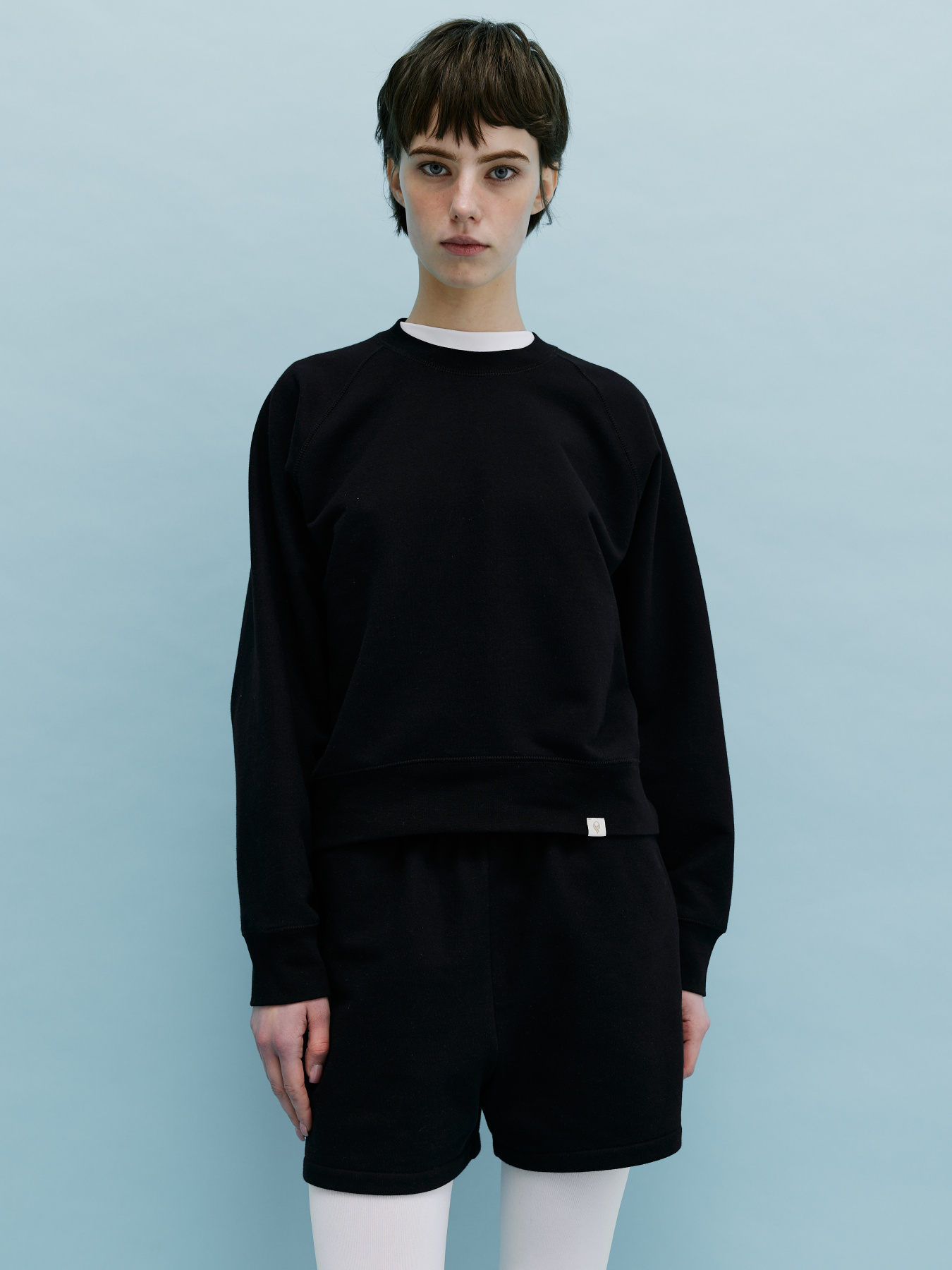 Світшот Роза модель 231111_black Фото