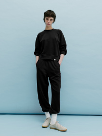 Світшот Роза модель 231111_black Фото