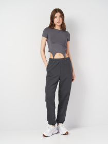 Джоггеры Роза модель 231025_dark_grey Фото