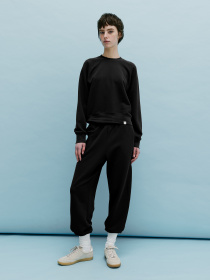 Джоггеры Роза модель 231025_black Фото