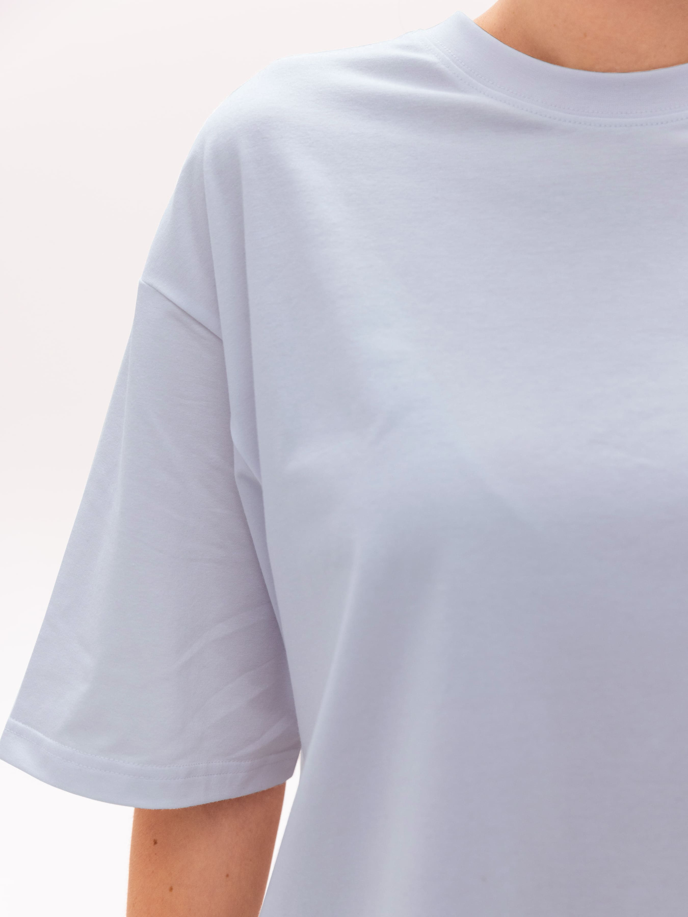 Футболка Роза модель 231105_blue Фото