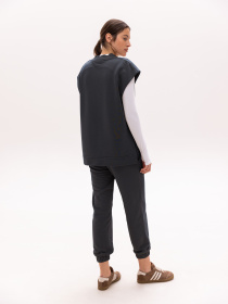 Жилет Роза модель 231205_grey Фото