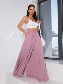 Палаццо ISSA Plus модель SA-527_розовый Палаццо ISSA Plus модель SA-527_розовый Фото