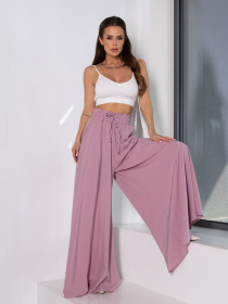 Палаццо ISSA Plus модель SA-527_розовый Палаццо ISSA Plus модель SA-527_розовый Фото