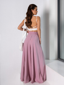 Палаццо ISSA Plus модель SA-527_розовый Палаццо ISSA Plus модель SA-527_розовый Фото