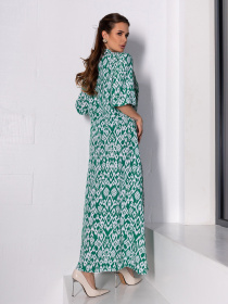 Сукня максі ISSA Plus модель 14659_зеленый Сукня максі ISSA Plus модель 14659_зеленый Фото