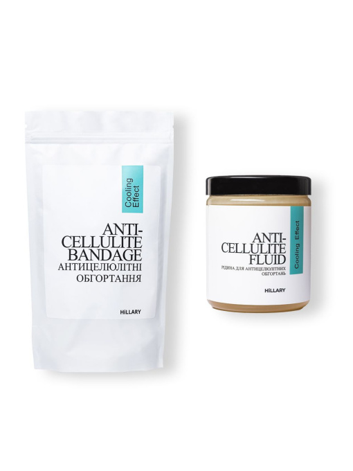 Антицеллюлитные обертывания + жидкость с охлаждающим эффектом Hillary модель HI-11-497 Фото