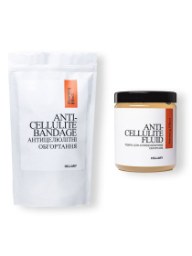 Набор Антицеллюлитные обертывания + жидкость с разогревающие эффектом Hillary модель HI-11-846 Фото