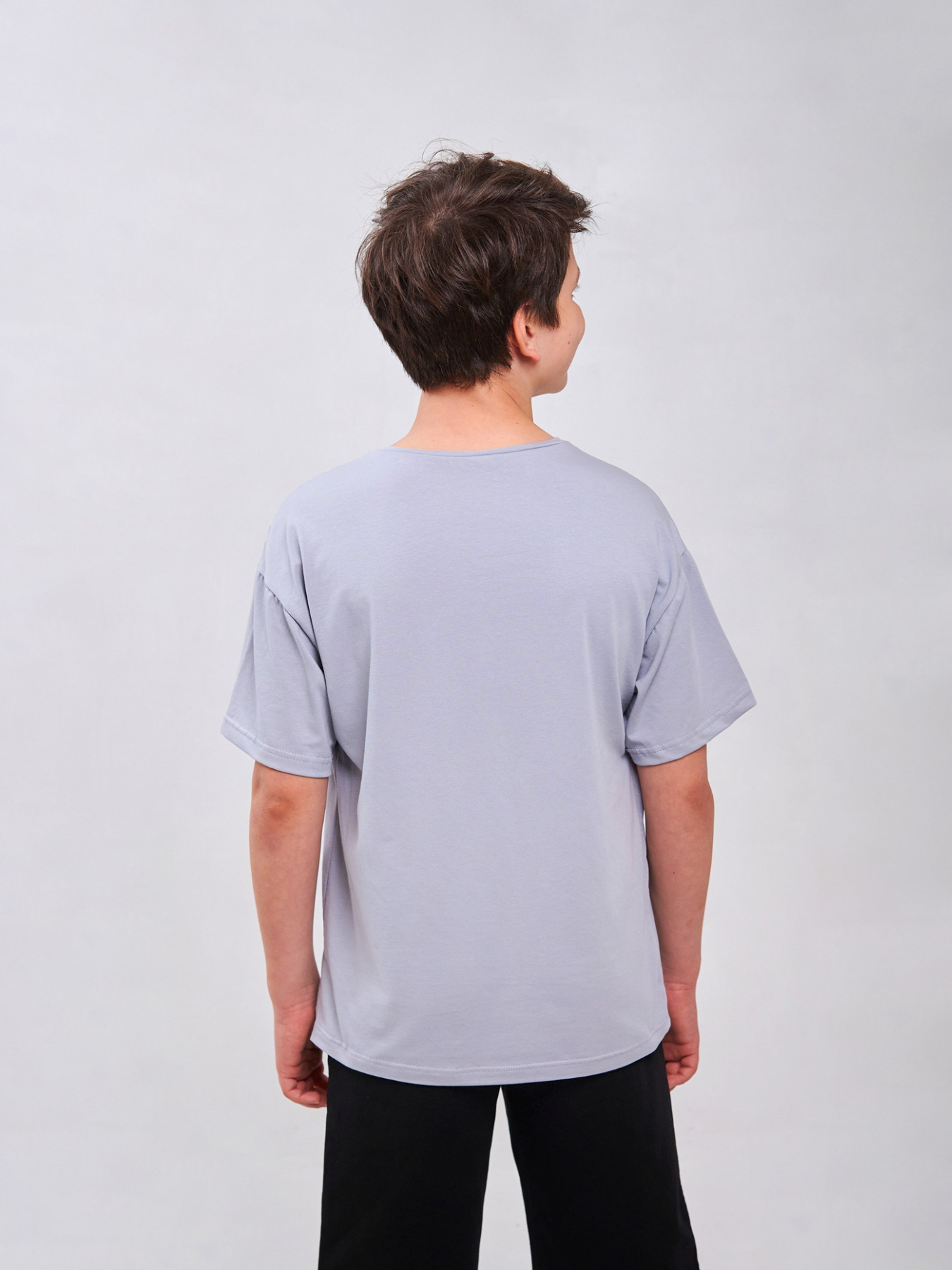 Футболка SMIL модель smil_110781-seryj Фото