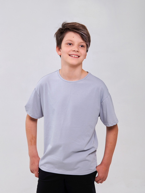 Футболка SMIL модель smil_110781-seryj Фото