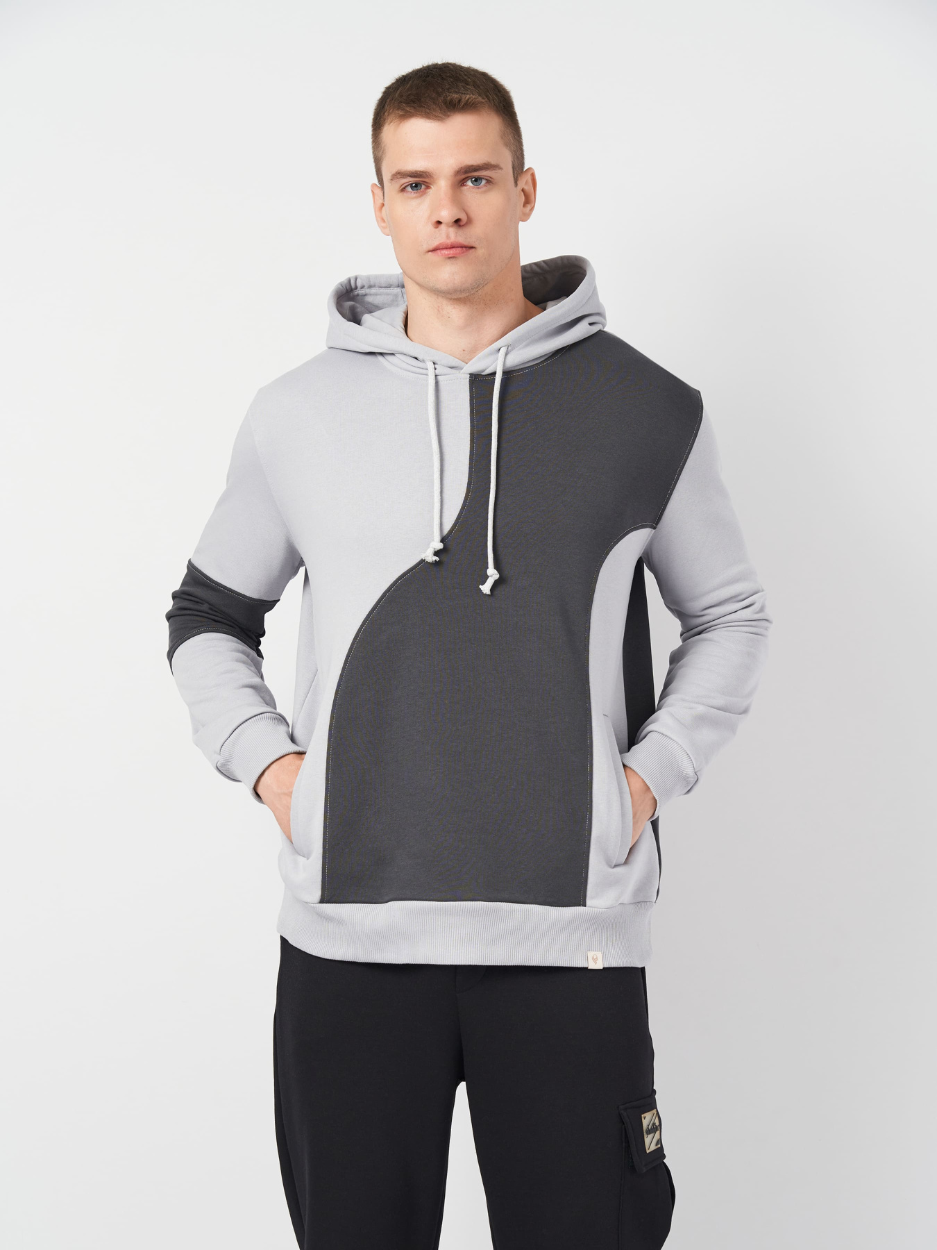 Худи Роза модель 230922_gray Фото