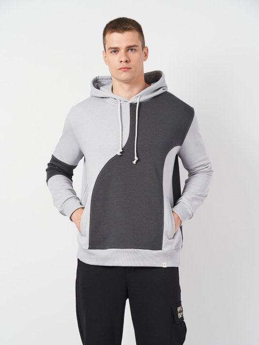 Худи Роза модель 230922_gray Фото