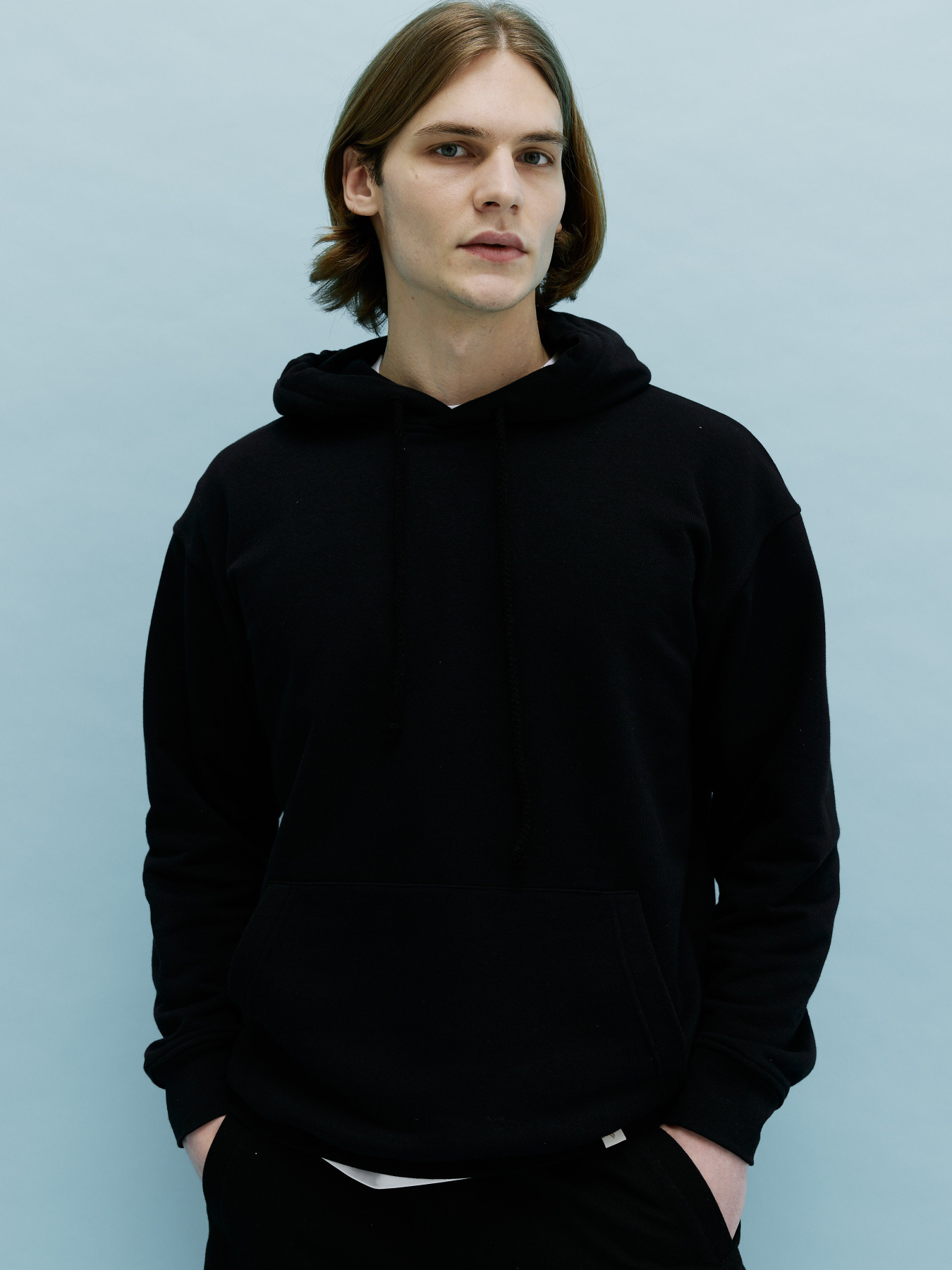 Худі Роза модель 231118_black Фото