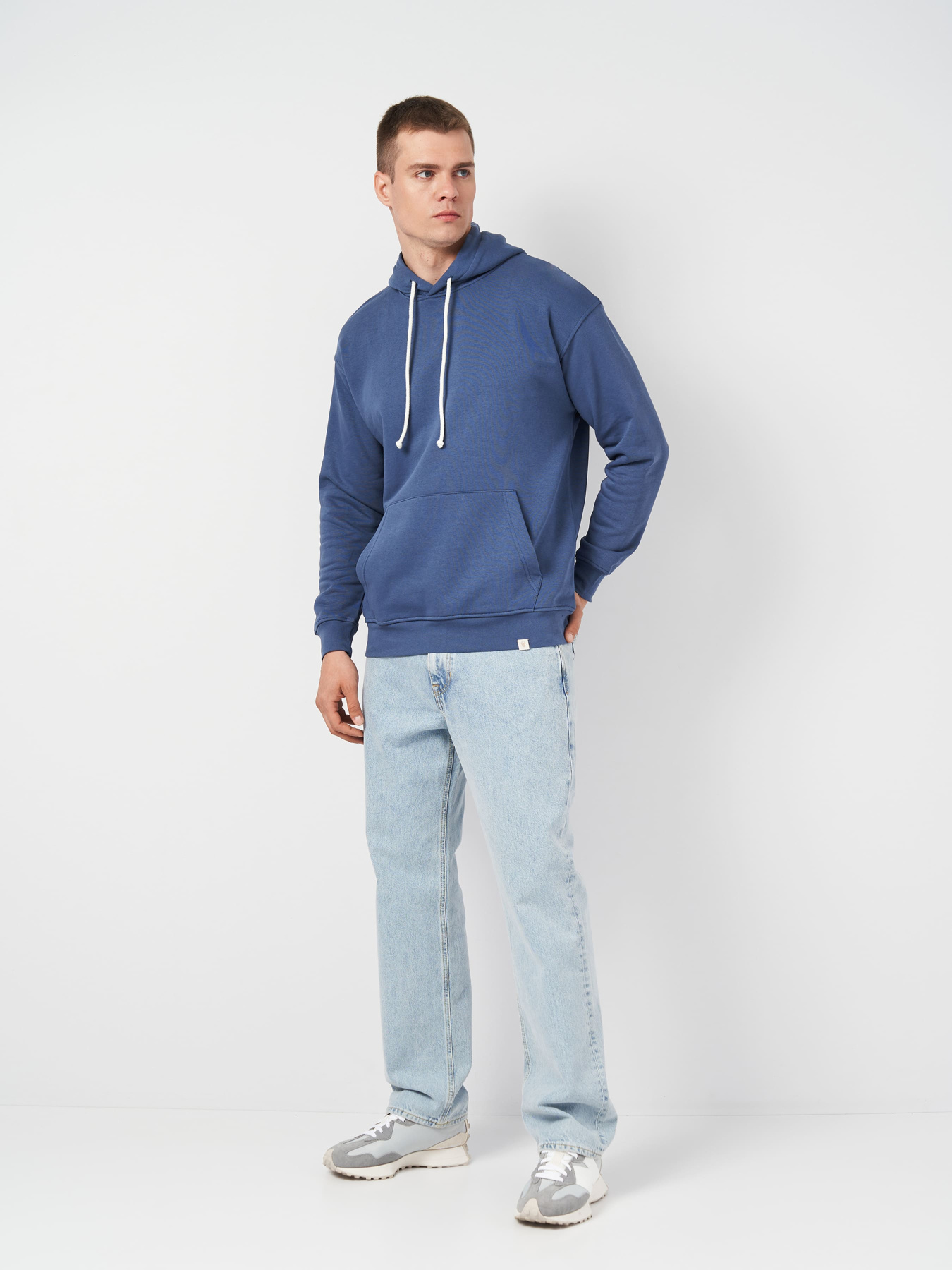 Худи Роза модель 231118_gray_blue Фото