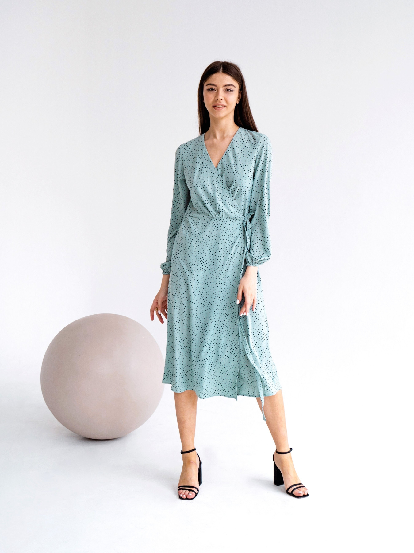 Платье миди MON VOL модель mv068 Фото