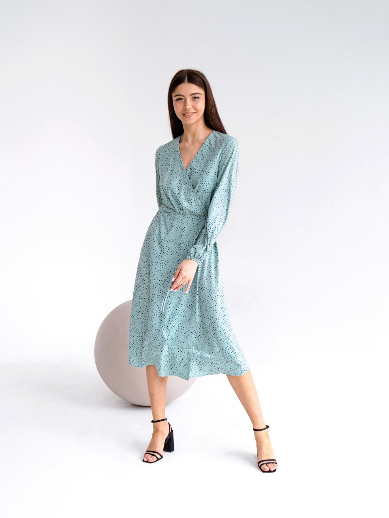 Сукня міді MON VOL модель mv068 Фото