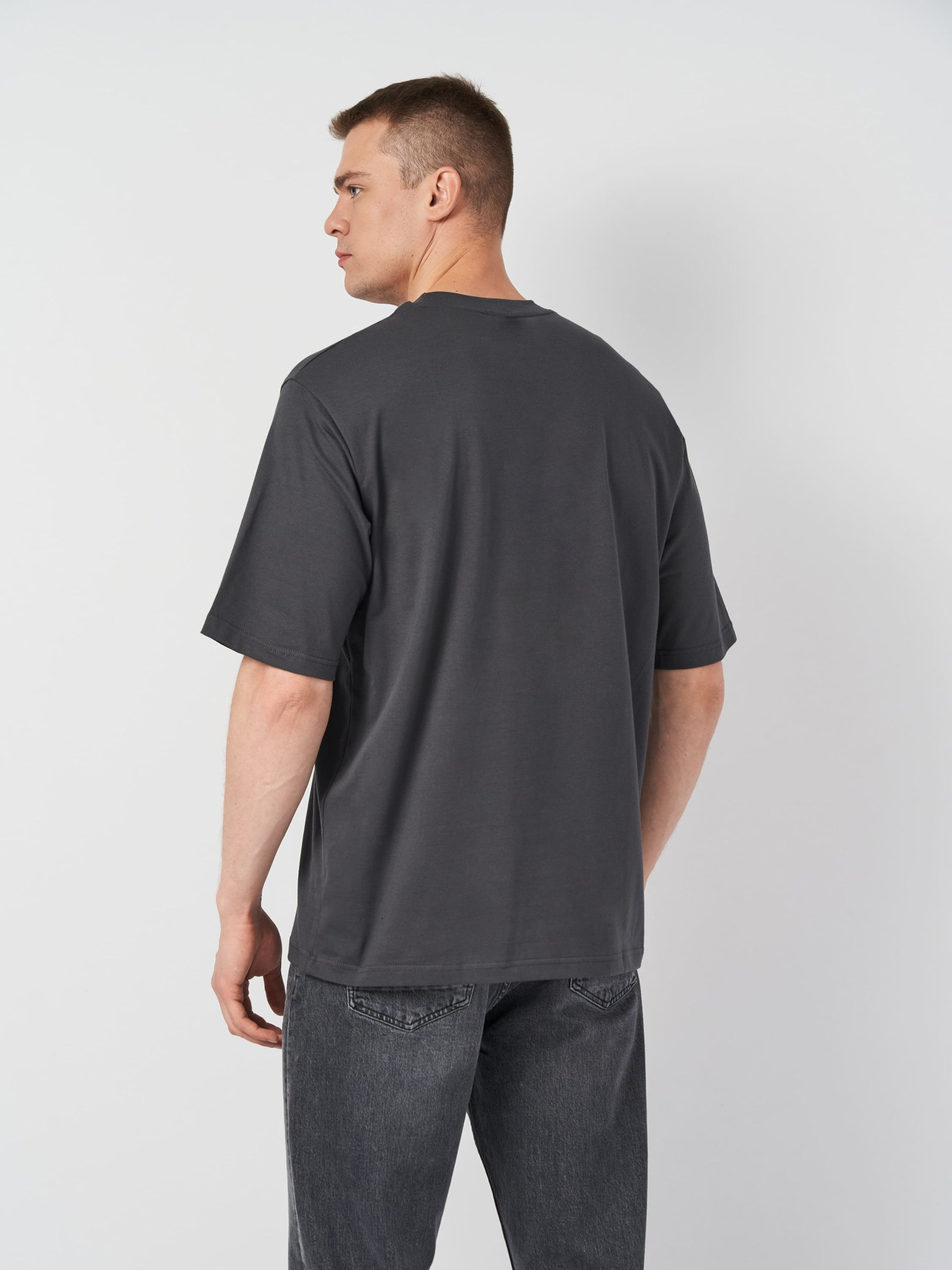 Футболка Роза модель 231117_gray Футболка Роза модель 231117_gray Фото