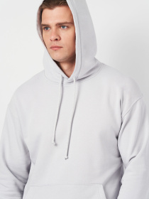 Худи Роза модель 231118_light_gray Фото