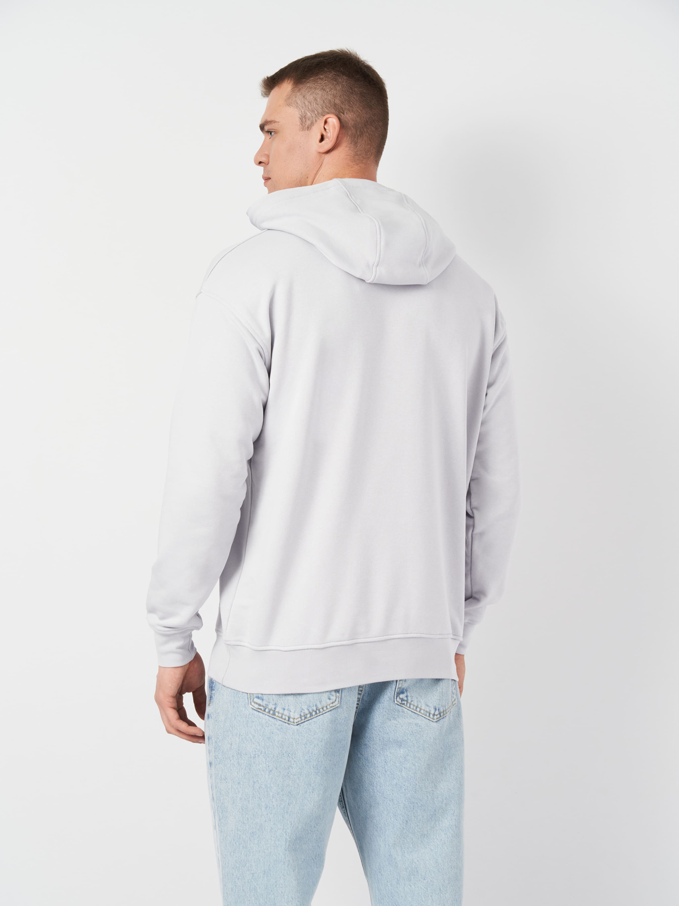 Худи Роза модель 231118_light_gray Фото