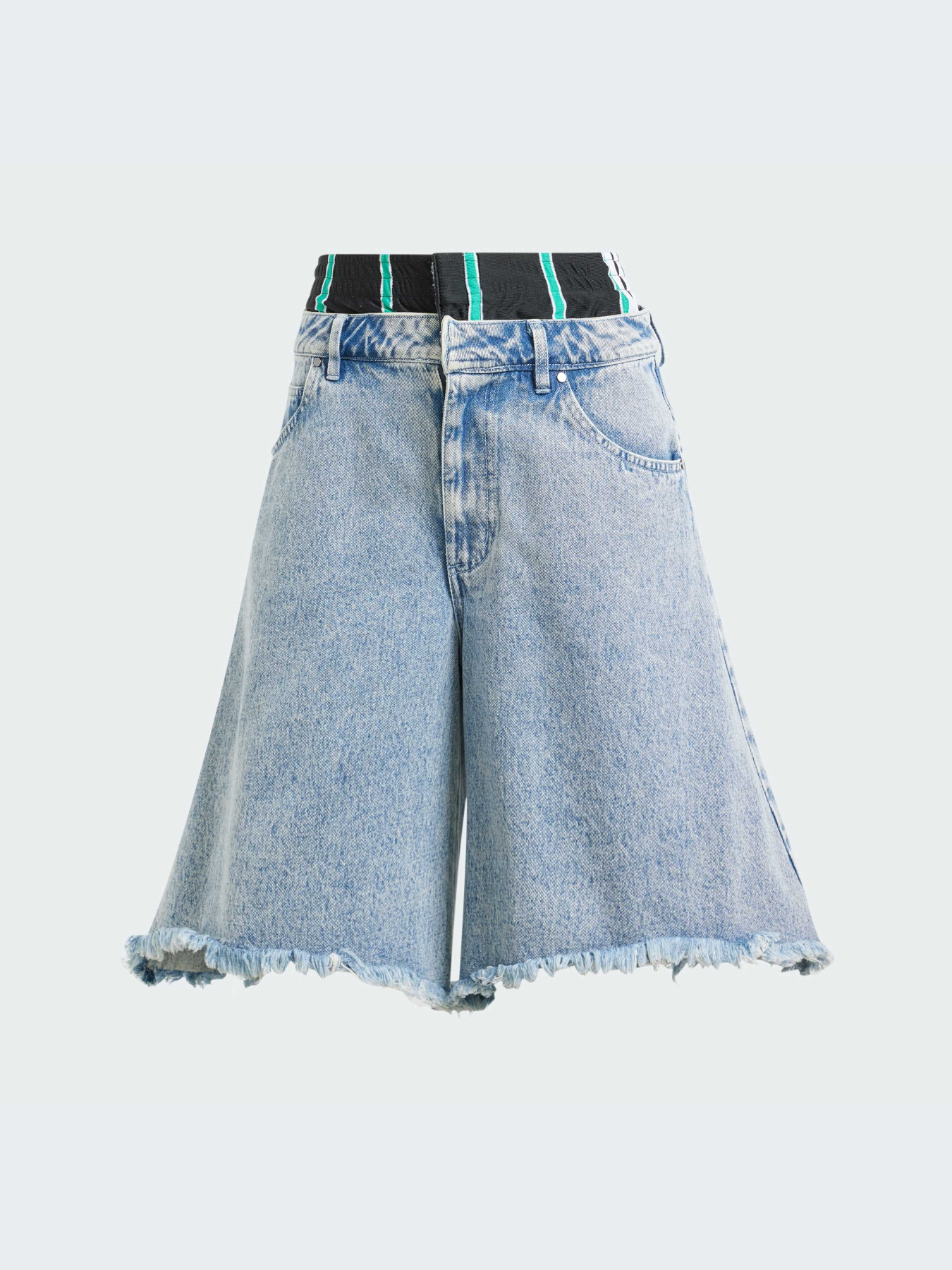 Шорты джинсовые Adidas x KSENIASCHNAIDER модель IU2470 Фото