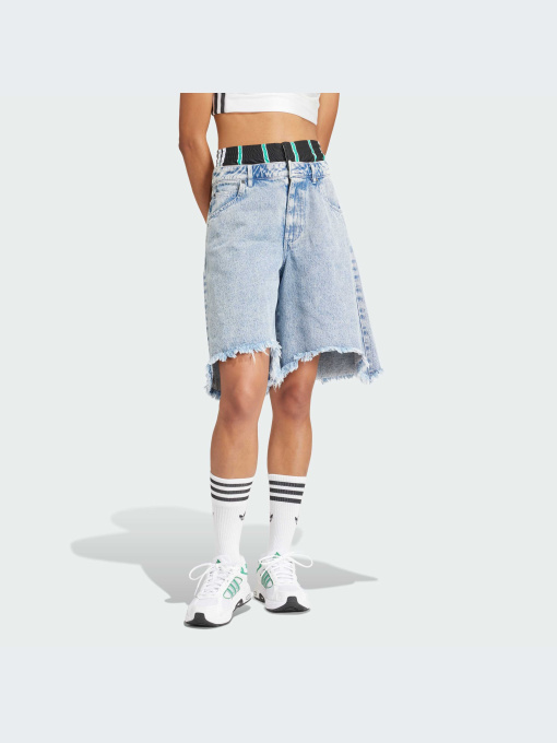 Шорты джинсовые Adidas x KSENIASCHNAIDER модель IU2470 Фото