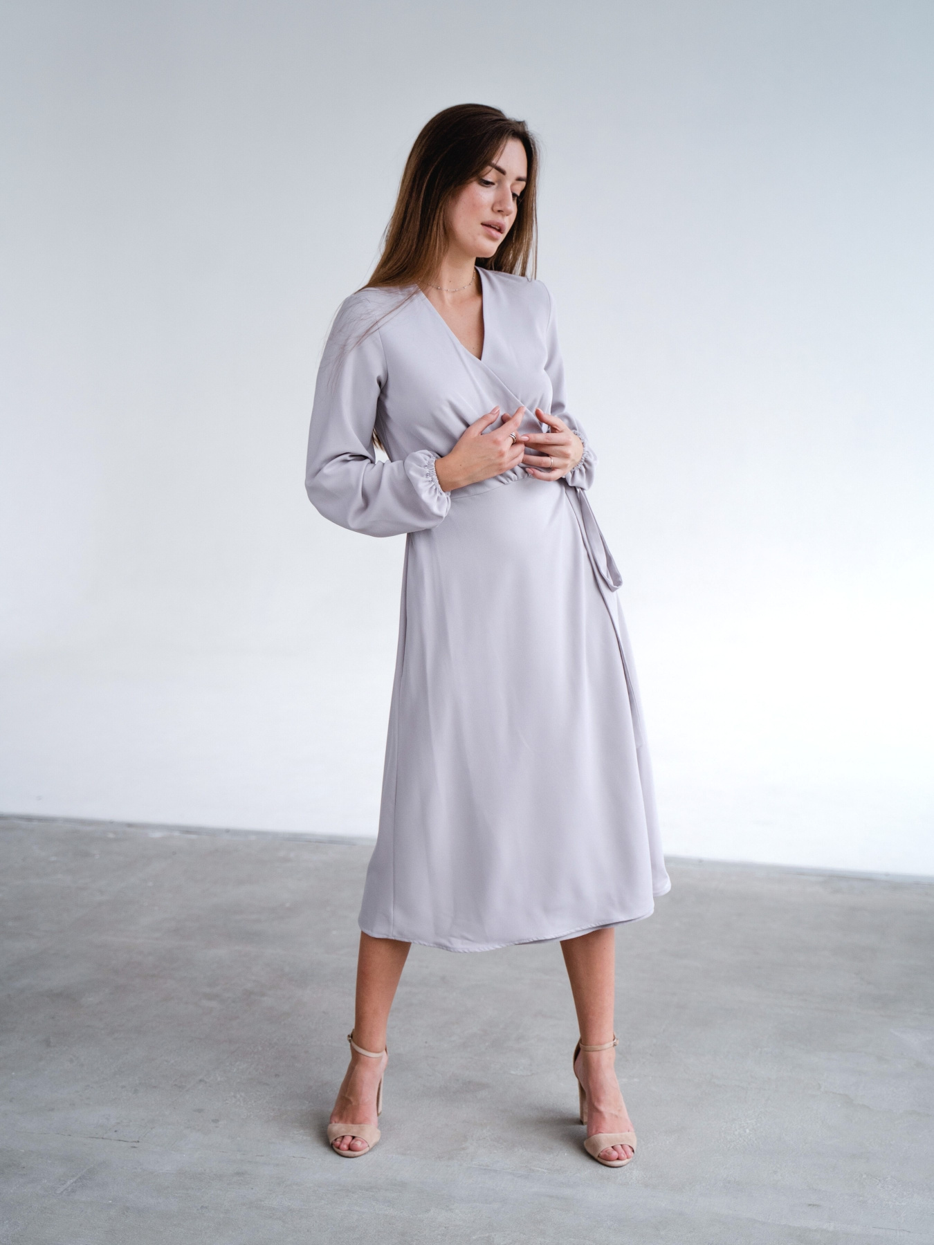 Сукня міді MON VOL модель mv0684 Фото